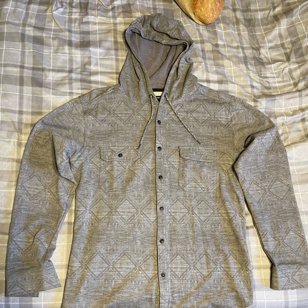 Ocean Current Hooded Jacket Size Large